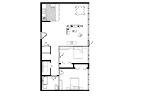 two bedroom