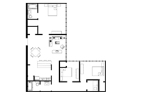 three bedroom